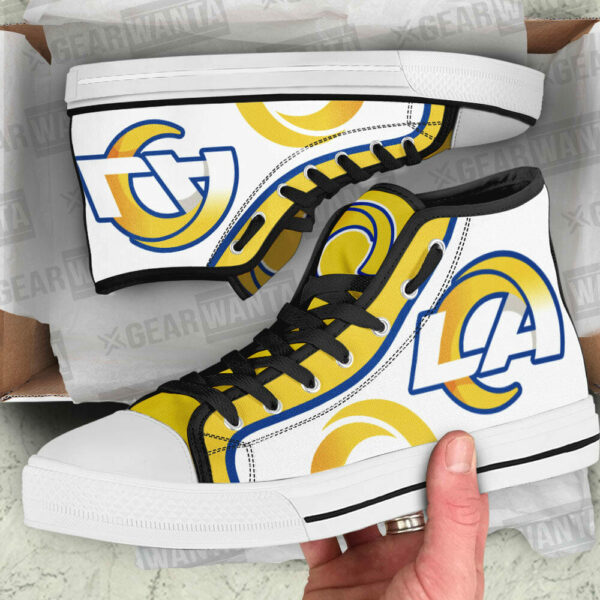 ideafootwear los angeles rams high top canvas sneakers shoes for men and women 7672 cefql.jpg