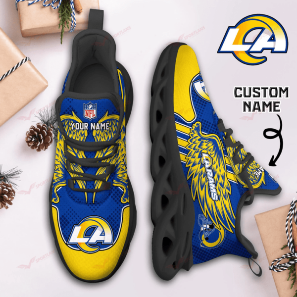 ideafootwear los angeles rams nfl max soul shoes sneakers for men and women 4990 oxj36.png