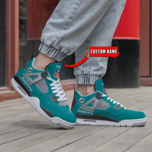 ideafootwear miami dolphins aj4 sneakers shoes for men and women 4866 owiow.jpg