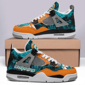 ideafootwear miami dolphins aj4 sneakers shoes for men and women 9811 lrdgh.png