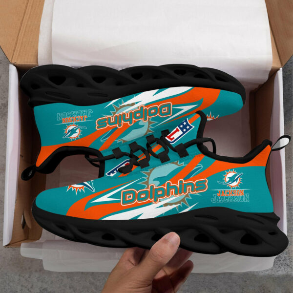 ideafootwear miami dolphins max soul shoes sneakers for men and women 8390 vcr1g.jpg