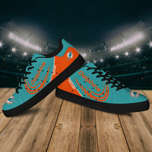 ideafootwear miami dolphins skate stan shoes sneakes for men and women 1499 tn2p2.jpg