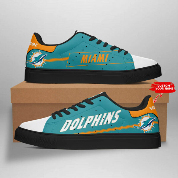 ideafootwear miami dolphins skate stan shoes sneakes for men and women 2082 gf1ke.jpg