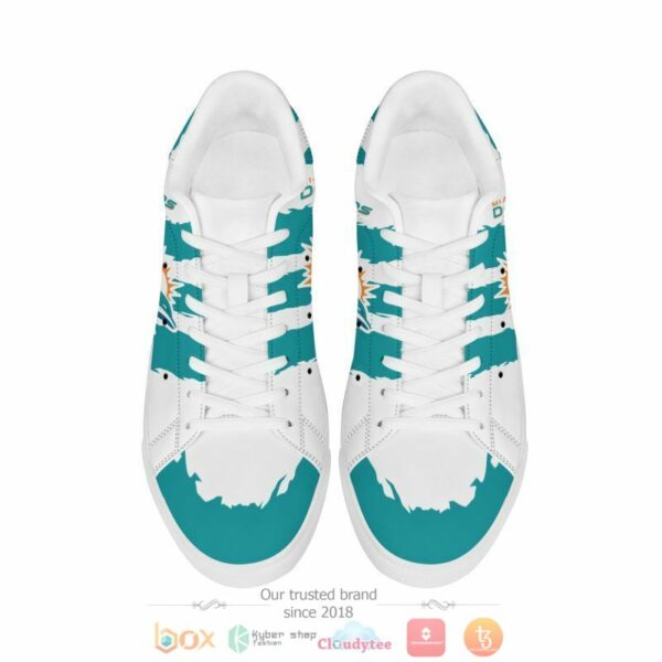 ideafootwear miami dolphins skate stan shoes sneakes for men and women 3293 rnlfj.jpg