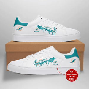 ideafootwear miami dolphins skate stan shoes sneakes for men and women 5067 cji2y.png