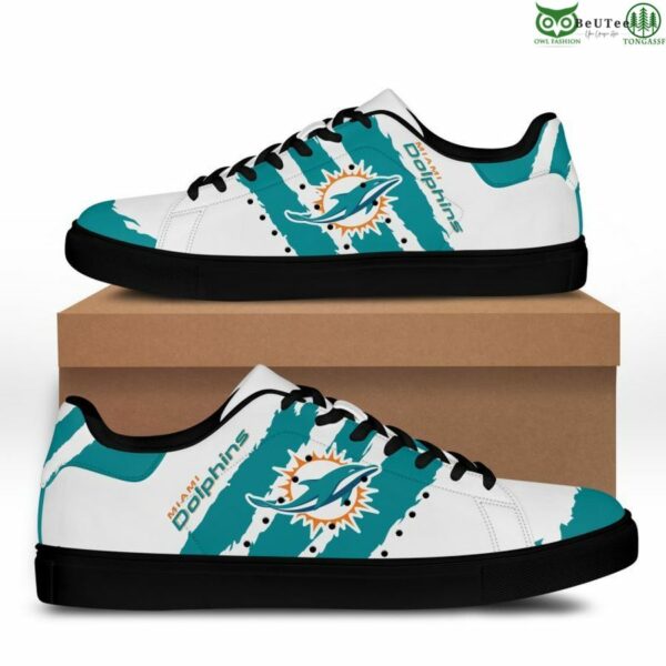 ideafootwear miami dolphins skate stan shoes sneakes for men and women 5396 l7hsz.jpg