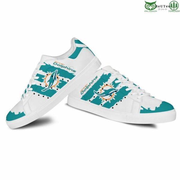 ideafootwear miami dolphins skate stan shoes sneakes for men and women 6506 xqrhu.jpg