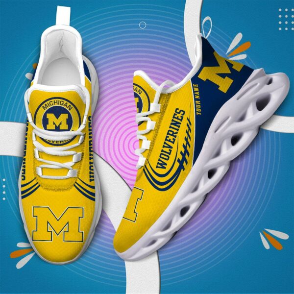 ideafootwear michigan wolverines max soul shoes sneakers for men and women 7777 wex7b.jpg