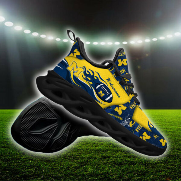 ideafootwear michigan wolverines ncaa max soul shoes sneakers for men and women 6474 bm5uw.jpg