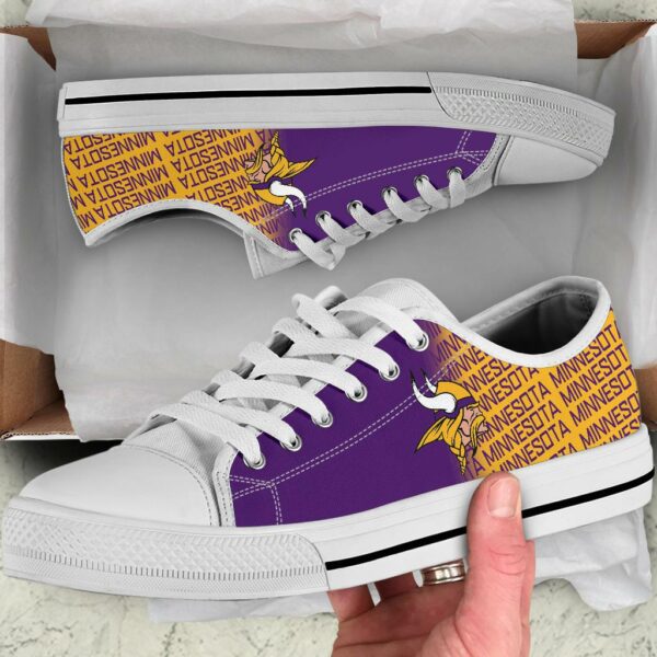 ideafootwear minnesota vikings low top canvas sneakers shoes for men and women 8751 r6akd.jpg