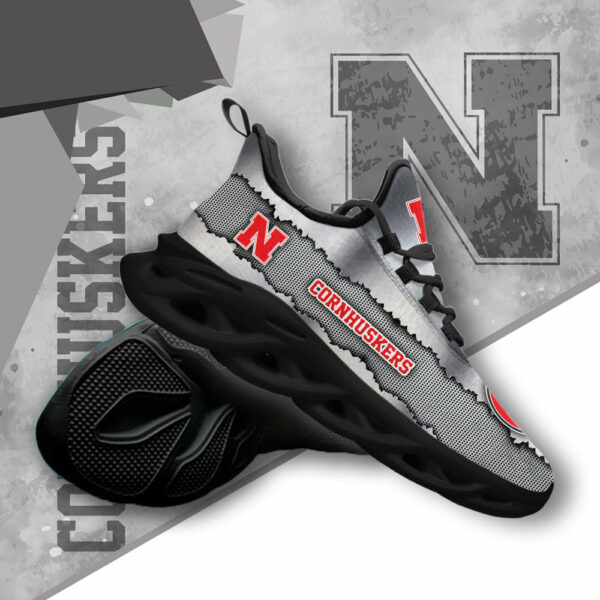 ideafootwear nebraska cornhuskers ncaa max soul shoes sneakers for men and women 1492 wlse1.jpg