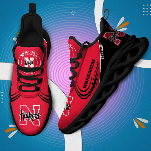 ideafootwear nebraska cornhuskers ncaa max soul shoes sneakers for men and women 4632 gxdgj.jpg