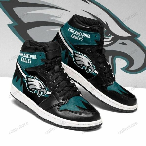 ideafootwear philadelphia eagles nfl aj1 high sneakers shoes for men and women 6742 o51gv.jpg