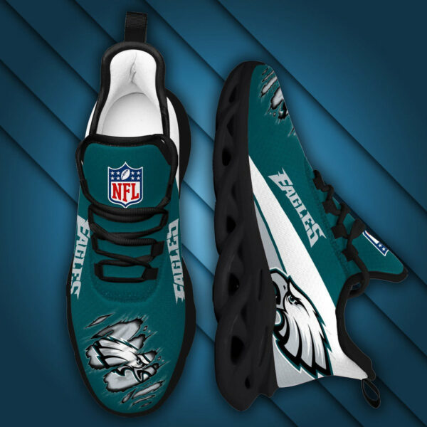 ideafootwear philadelphia eagles nfl max soul shoes sneakers for men and women 3075 k7o1y.jpg