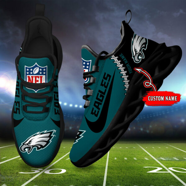 ideafootwear philadelphia eagles nfl max soul shoes sneakers for men and women 6520 ohiyq.jpg