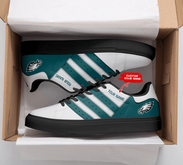 ideafootwear philadelphia eagles skate stan shoes sneakes for men and women 1380 kmqvh.png