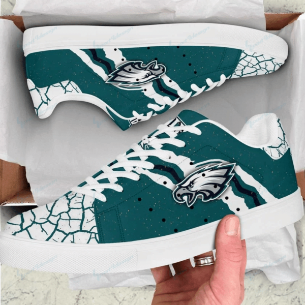 ideafootwear philadelphia eagles skate stan shoes sneakes for men and women 9691 gzdrw.png