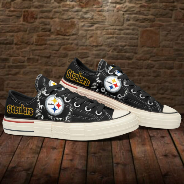 ideafootwear pittsburgh steelers low top canvas sneakers shoes for men and women 4010 7zhcz.jpg