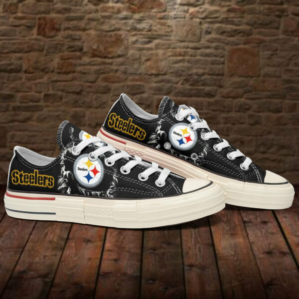 ideafootwear pittsburgh steelers low top canvas sneakers shoes for men and women 5946 catfy.jpg