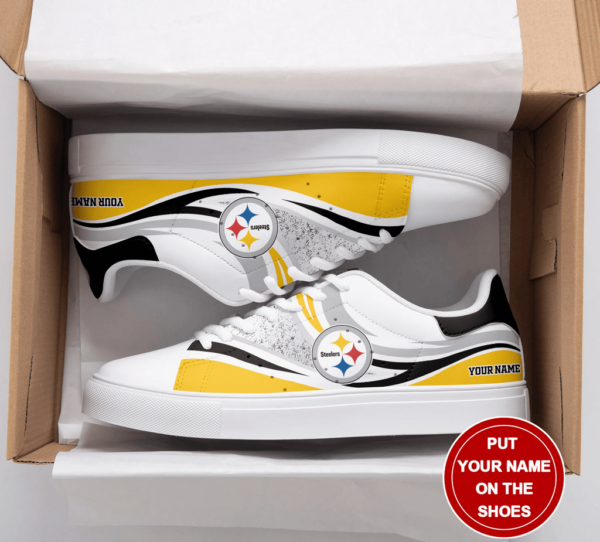 ideafootwear pittsburgh steelers skate stan shoes sneakes for men and women 7580 eqsl0.png