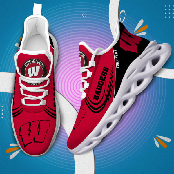 ideafootwear wisconsin badgers ncaa max soul shoes sneakers for men and women 2540 crsl0.jpg