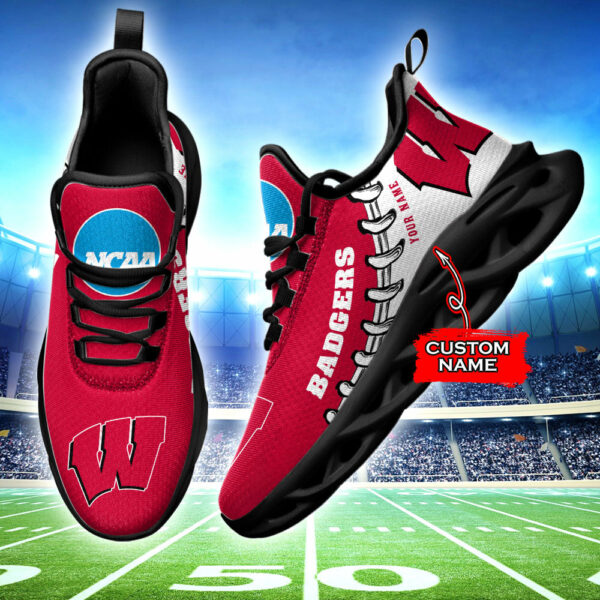 ideafootwear wisconsin badgers ncaa max soul shoes sneakers for men and women 8020 hmqdk.jpg