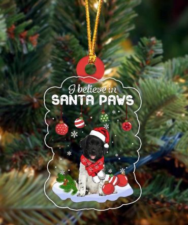 Dog Christmas Ornament, Stabyhoun Christmas Ornament, Pet Christmas Ornaments