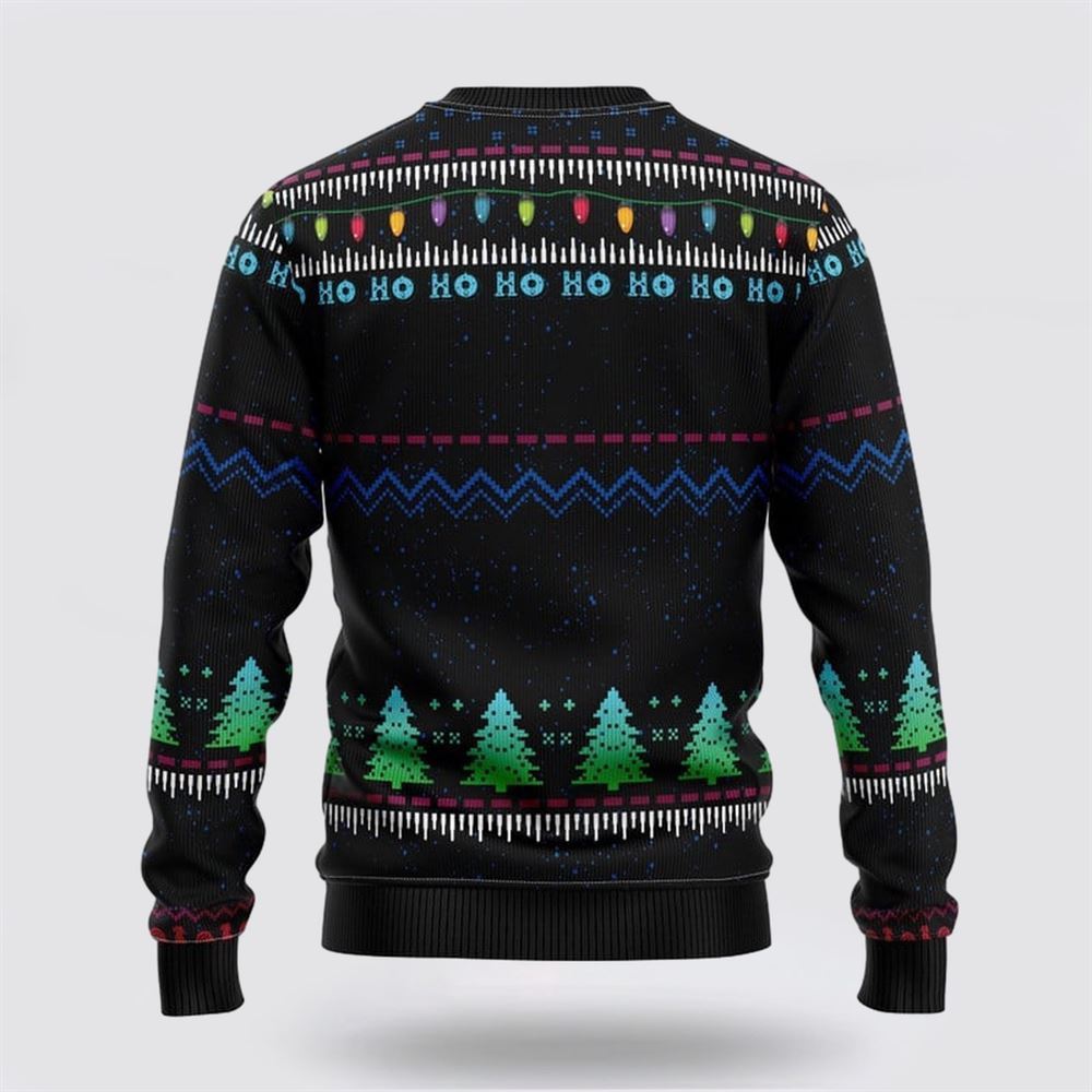 Farmers Sweater, Funny Chicken I Don't Fart It‘s Scream Ugly Christmas Sweater, Christmas Crewneck Sweater, Winter Farm Fashion - Image 2