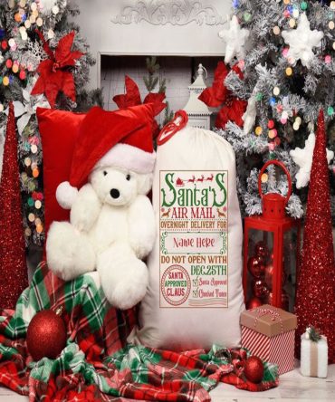 Santa's Air Mail Christmas Sack, Gift For Chidren, Christmas Bag Gift, Christmas Gift 2023