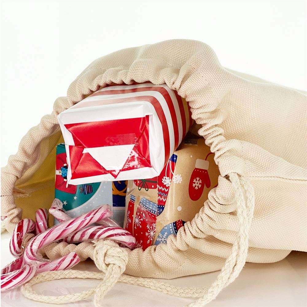 Sleeping Christmas Sloth Christmas Sack, Gift For Chidren, Christmas Bag Gift, Christmas Gift 2023 - Image 2