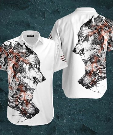 Aloha Wolf Aloha Hawaiian Shirts For Men