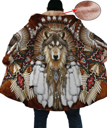 Amazing Wolf Feather Native