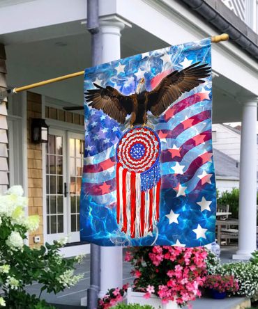 America Patriot Flag Dreamcatcher