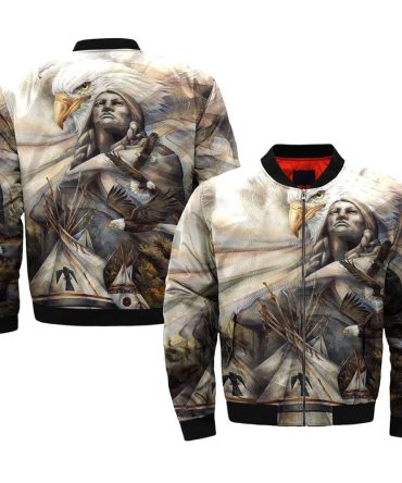 American Eagle Native Bomber Jacket