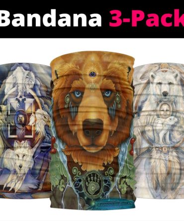 Angel Bear Bandana 3-Pack