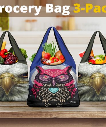 Animal Mixing Grocery Bags