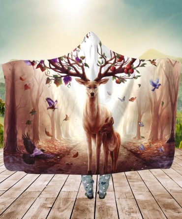 Antelope Hooded Blanket