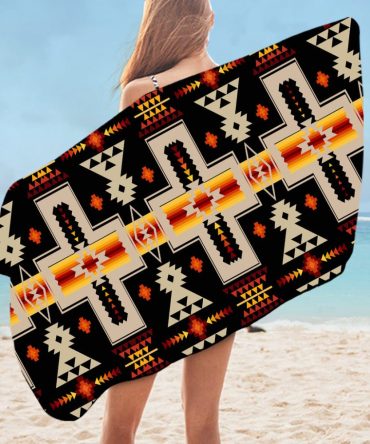 Bath Towel Native Americant 17