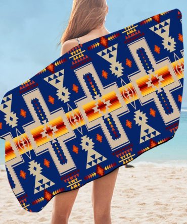 Bath Towel Native Americant 18