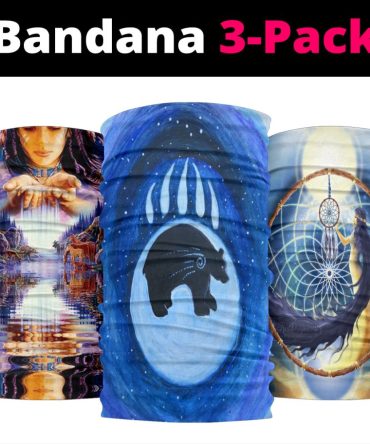 Bear Dream Girl Bandana 3-Pack