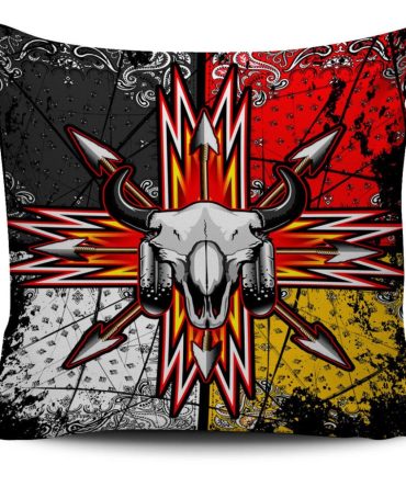 Bison Arrow Native American Pillow Covers