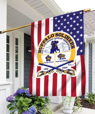 Buffalo Soldier 9th 10th Flag