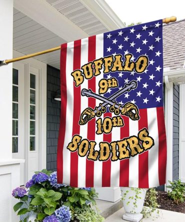 Buffalo Soldier 9th 10th Flag