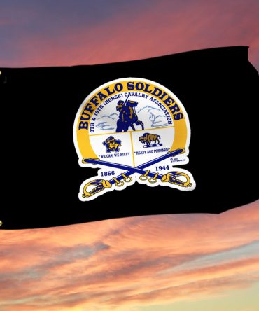 Buffalo Soldier 9th 10th Grommet Flag