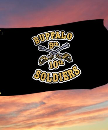 Buffalo Soldier 9th 10th Grommet Flag
