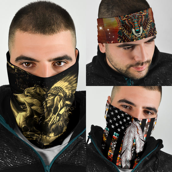 Cherokee Indian Tribe Bandana 3-Pack NEW - Image 4