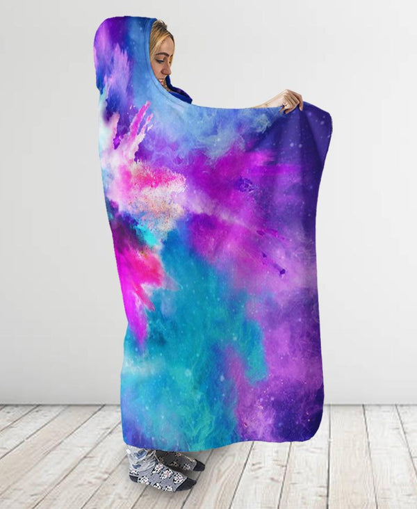 Color Hooded Blanket - Image 2