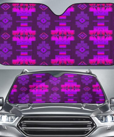 Native American Design Auto Sun Shades