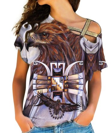 Native American Cross Shoulder Shirt