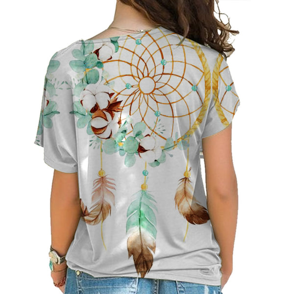 Native American Cross Shoulder Shirt - Image 3